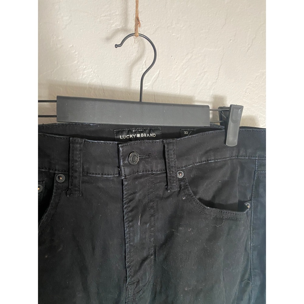 Lucky Brand Black Jeans Slim Fit‎ Pants Casual Everyday Size 32/30 *READ* - Picture 5 of 5